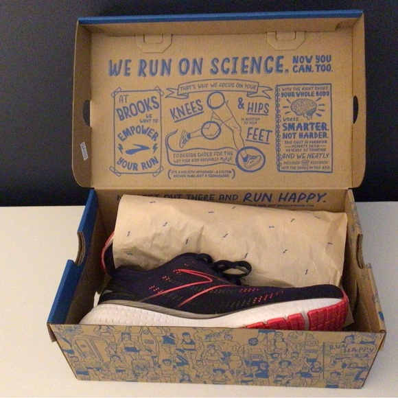 Women’s Brooks Glycerin 19 Running Sneakers. Size 8.  Dark Blue. VG condition. - Picture 7 of 7